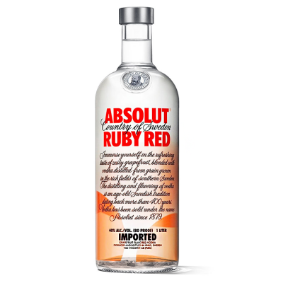 ABSOLUT RUBY RED 1.0L