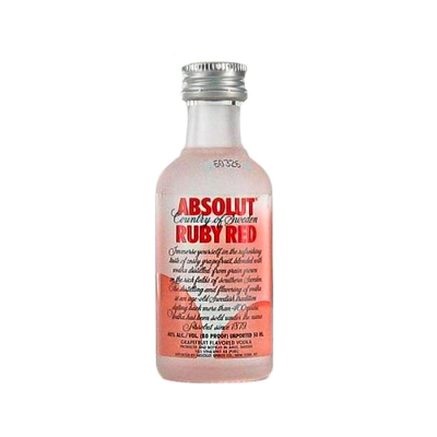 ABSOLUT RUBY RED MINI 5CL
