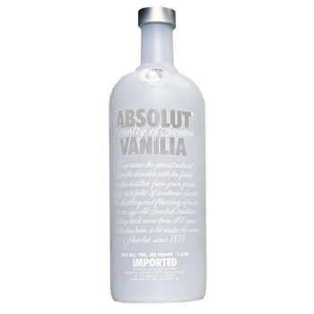 ABSOLUT VANILLIA VODKA 1.0L 