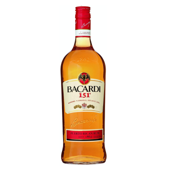 BACARDI 151 1.0L