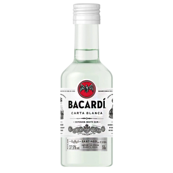 BACARDI C.BLANCA MINI 5CL