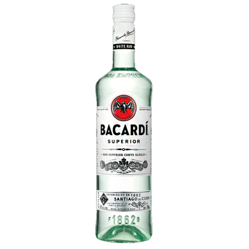 BACARDI WHITE 1.0L