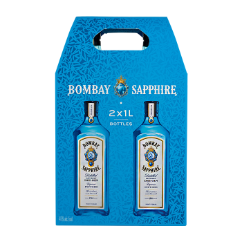 BOMBAY SAPPHIRE TWIN PACK 2X1.0L