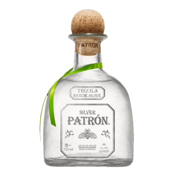 PATRON SILVER TEQUILA 75CL..