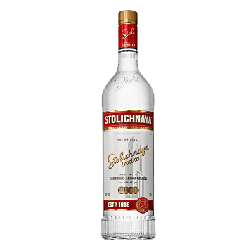 STOLICHNAYA VODKA 1.0L