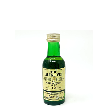 THE GLENLIVET 12YRS MINI 5CL